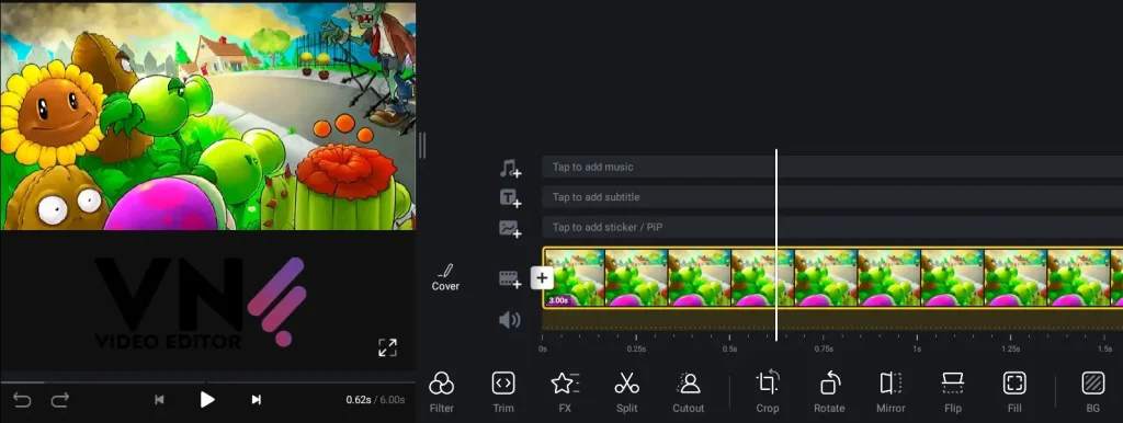VN vs KineMaster Video Editor