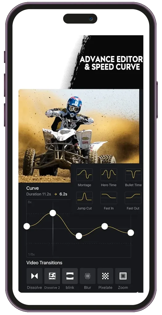 VN Editor Mod Apk - Advance Editor & Speed Curve