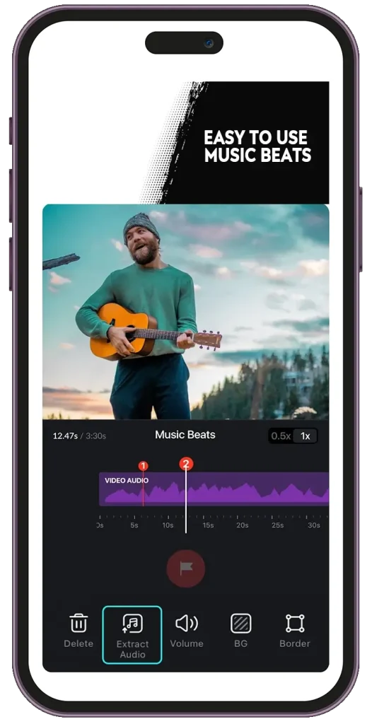 VN Video Editor - Easy to Use Music Beats